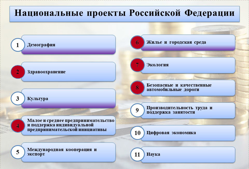 Национальные проекты России